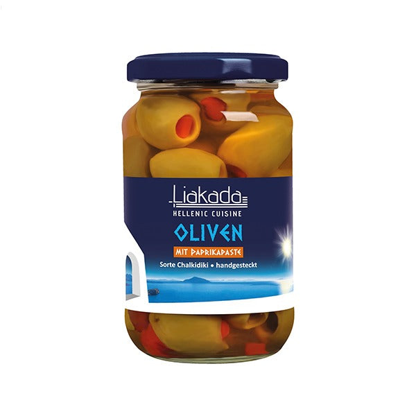 Green Olives with Pepper (330g)
