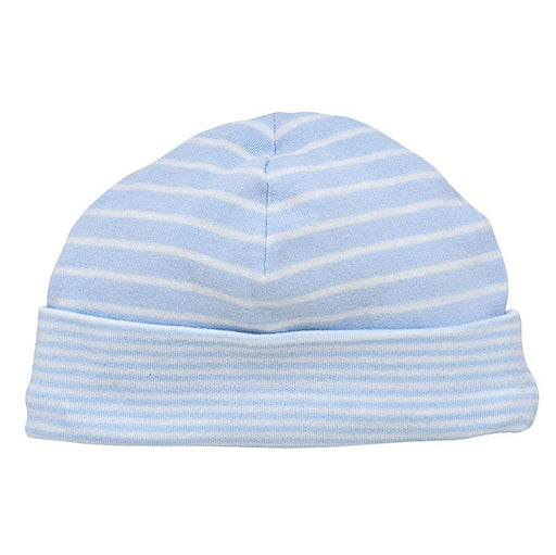 Under The Nile Beanies Reversible Beanie in Pale Blue Stripe