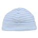 Under The Nile Beanies Reversible Beanie in Pale Blue Stripe
