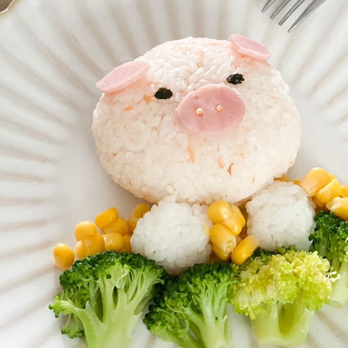 KIRREats: Cute Salmon Onigiri For Kids by @Styleinkhk - KIRR