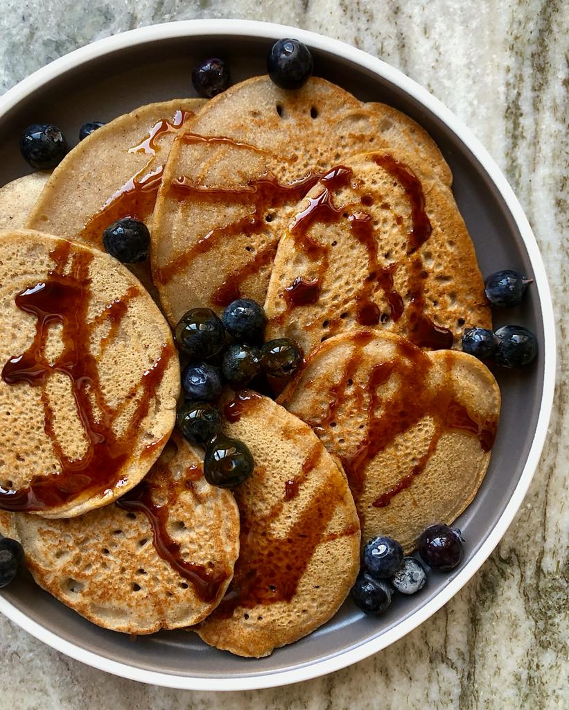 KIRREats: Buckwheat Brown Rice Amazake Pancakes by @SincerelyAline - KIRR