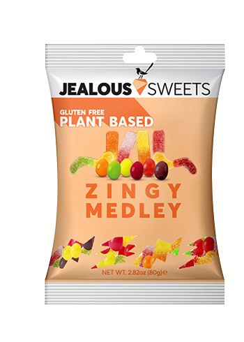 Gluten Free Jealous Sweets Zingy Medley (80g)