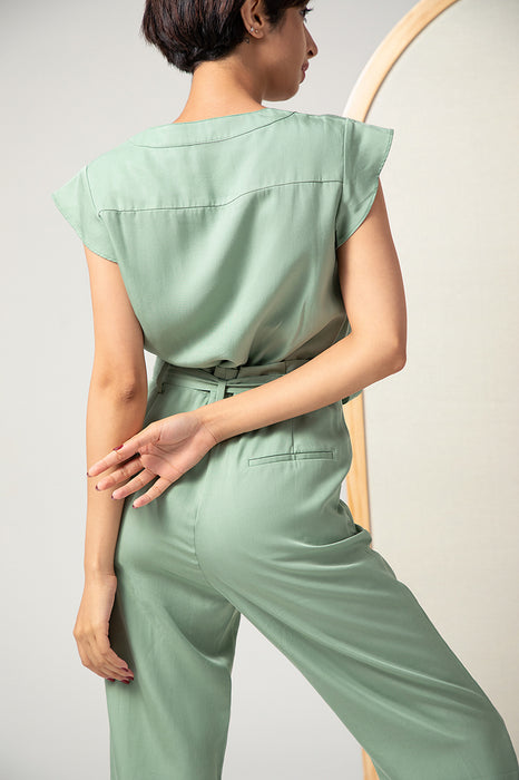 Short Sleeve Jumpsuit (2 colors)