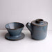 AW.STUDIO tableware Shades of Vintage blue pour over coffee set