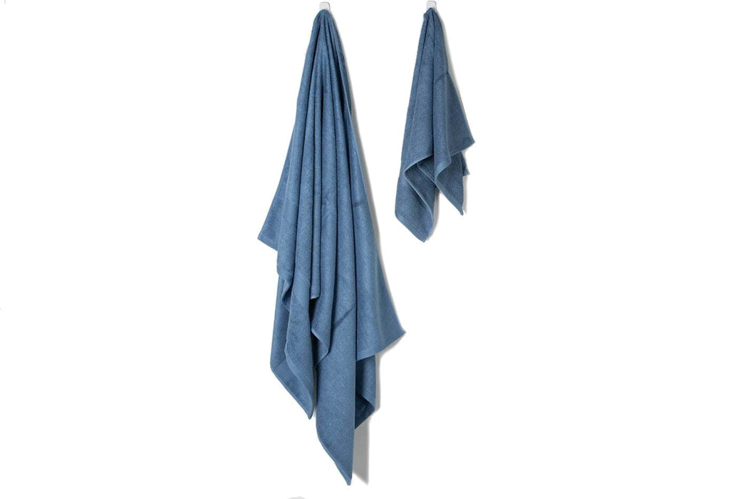 Bamboa Bath & Towels Bamboa Ultra Soft 2 Piece Bamboo Towel Set (Blue)