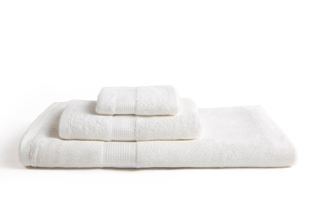 Bamboa Bath & Towels Bamboa Ultra Soft 3 Piece Bamboo Towel Set (White)
