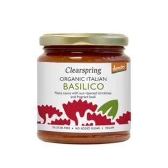 Clearspring Condiments Demeter Organic Italian Pasta Sauce - Basilico