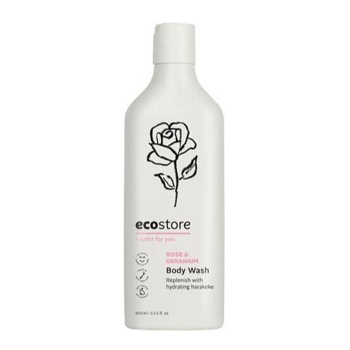 ecostore Bath & Shower Rose & Geranium Body Wash (400ml)