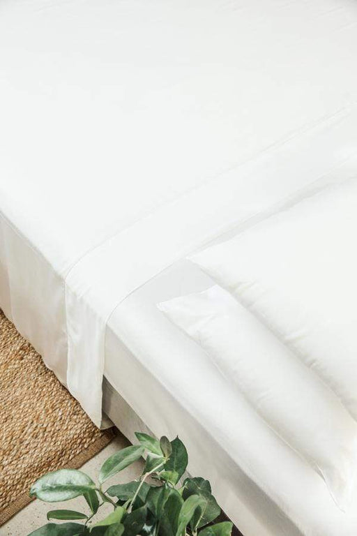 Ettitude Bedding Bamboo Lyocell Duvet Cover (Feather white)