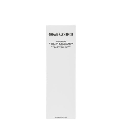 Grown Alchemist Cleaners & Toners Detox Toner (Hydrolyzed Algin, Peptide-33, Rhodiola Rosea Extract) (100ml)