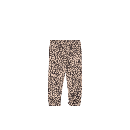 House of Jamie Bottoms Knee Pad Leggings Caramel Leopard