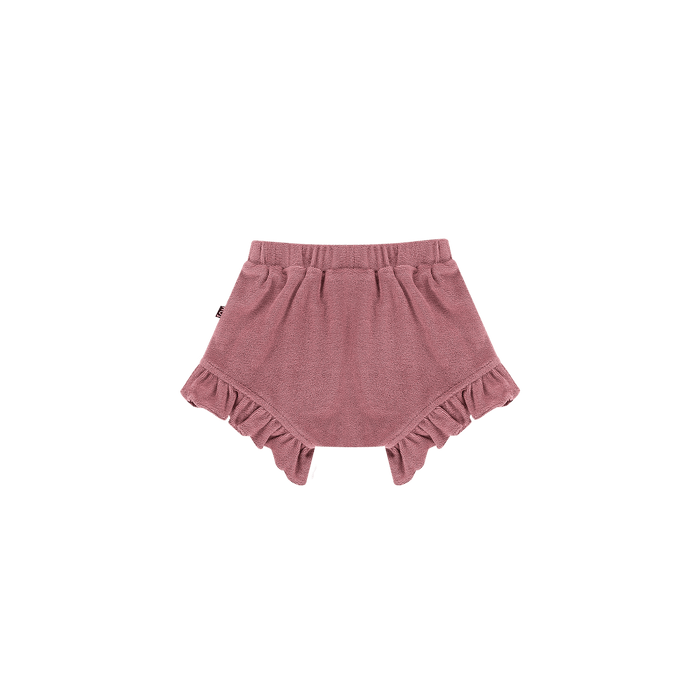 House of Jamie Bottoms Ruffled Shorts Orchid (Terry)