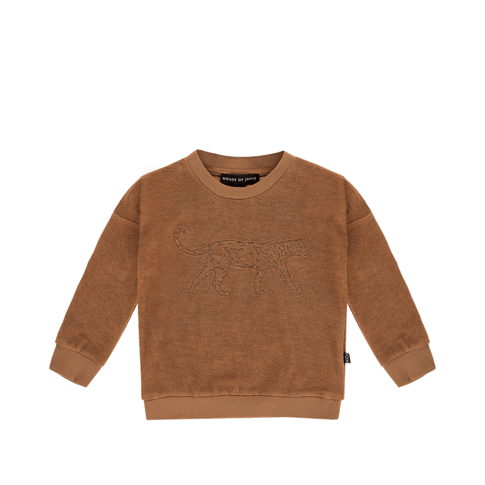 House Of Jamie cardigans & sweaters Crewneck Sweater Toffee Leo
