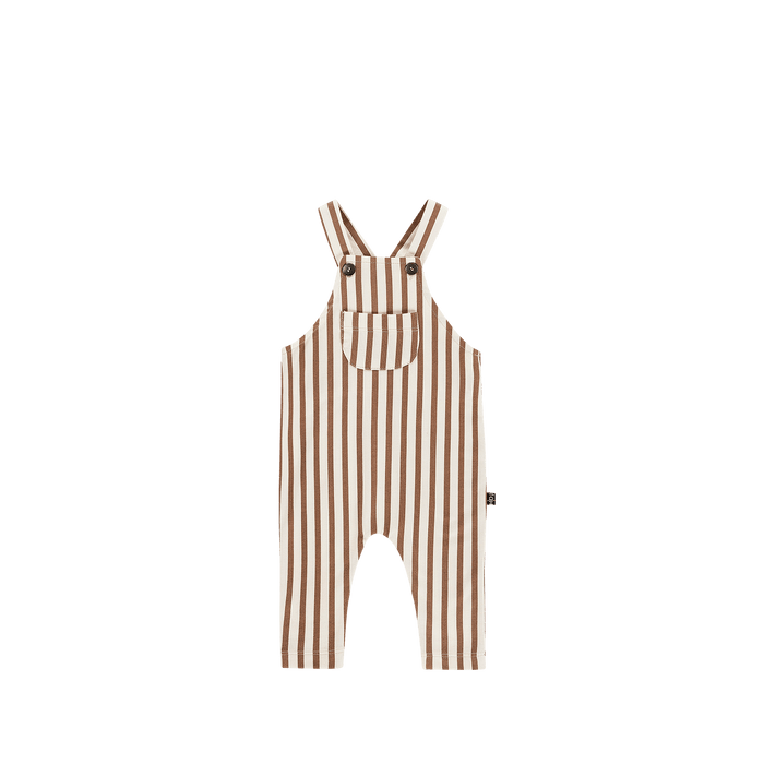House of Jamie Dresses & Overalls 6-12Y Dungaree Toffee Stripes