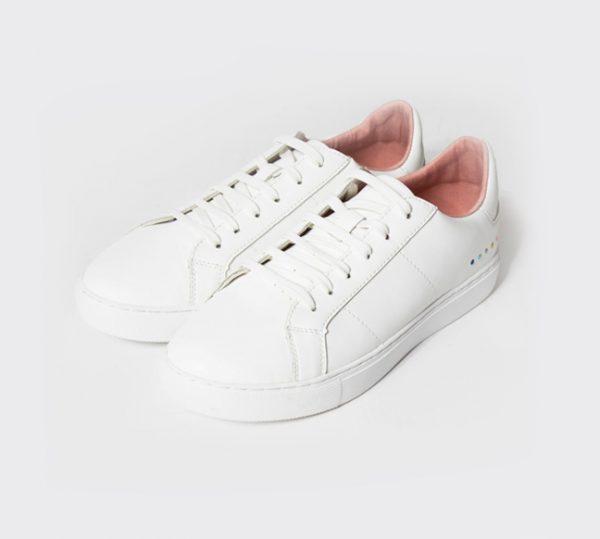 Lacess Footwear Avril Sneaker (White)