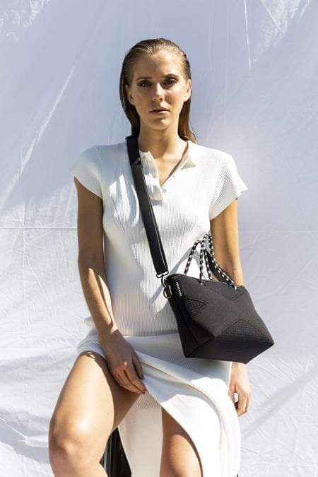 Prene Bags Accessories Black Neoprene Crossbody/Handbag XXS
