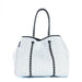 Prene Bags Accessories THE PORTSEA BAG (LIGHT GREY MARLE) NEOPRENE TOTE BAG