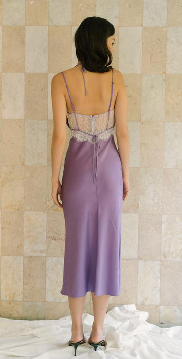 Róu Dresses & Overalls Iris Lace Dress in Dreamy Liliac