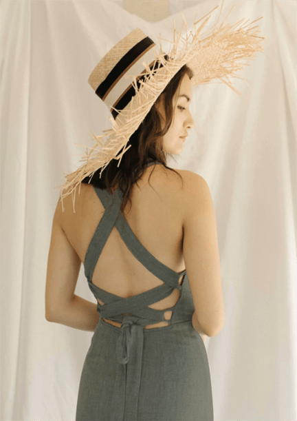 Róu Dresses & Overalls Olivia Dress In Sage