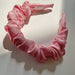 Sī Silk Officina Accessories Classic Medium Ruched Cloud (Darling Pink)