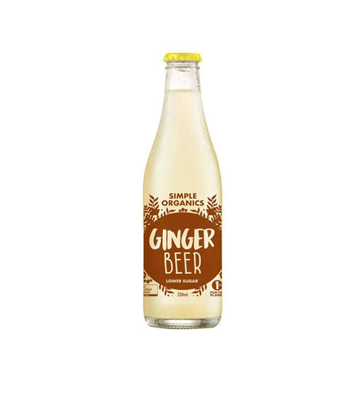 Simple Organics Juice & Soda Organic Ginger Beer (330ml)