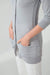 Tove & Libra Outwear Long V-neck Cardigan - Grey Pearl