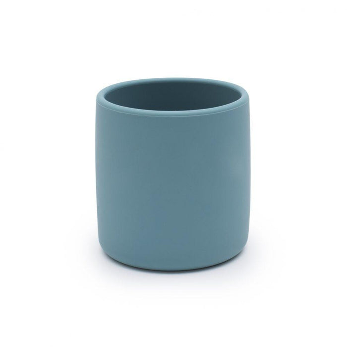 We Might Be Tiny Kid's Drinkware Grip Cup - Blue dusk
