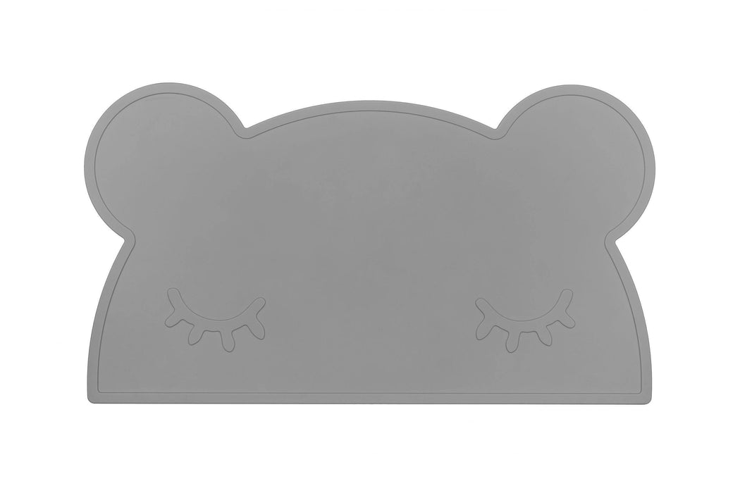 We Might Be Tiny Kid's Tableware Bear Placie In Grey