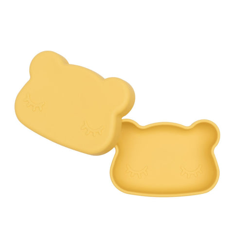 We Might Be Tiny Kid's Tableware Bear Snack Box In Yellow