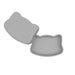 We Might Be Tiny Kid's Tableware Cat Snackie In Light Grey