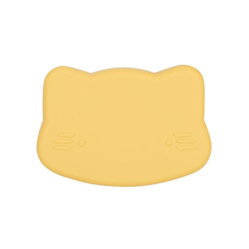 We Might Be Tiny Kid's Tableware Cat Snackie In Yellow