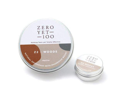 ZeroYet100 Deodorant Z2 Woods Deodorant Aluminum Pot (60g)